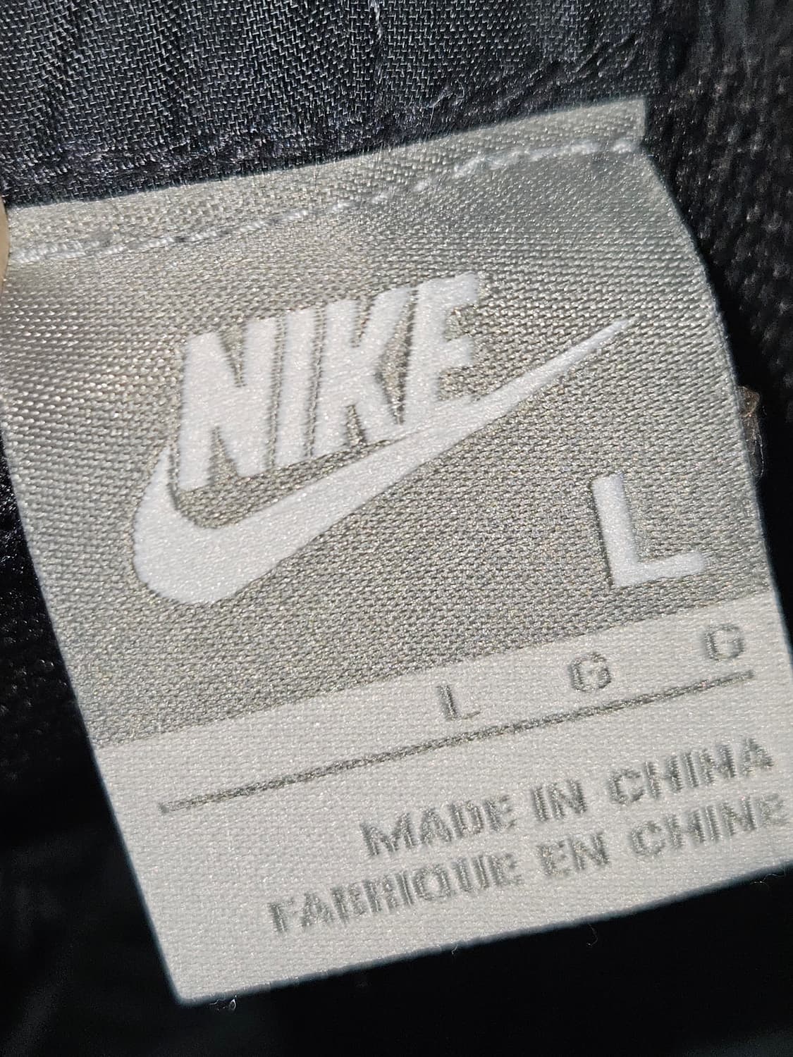 00s 나이키 메탈스우시 우븐 팬츠 바지 올드스쿨 블랙 L 상품이미지5