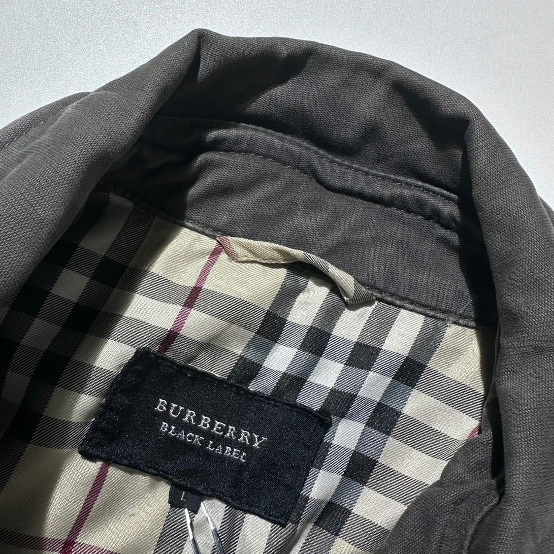 버버리 웨스턴 바이커 집업 셔츠 상품이미지4