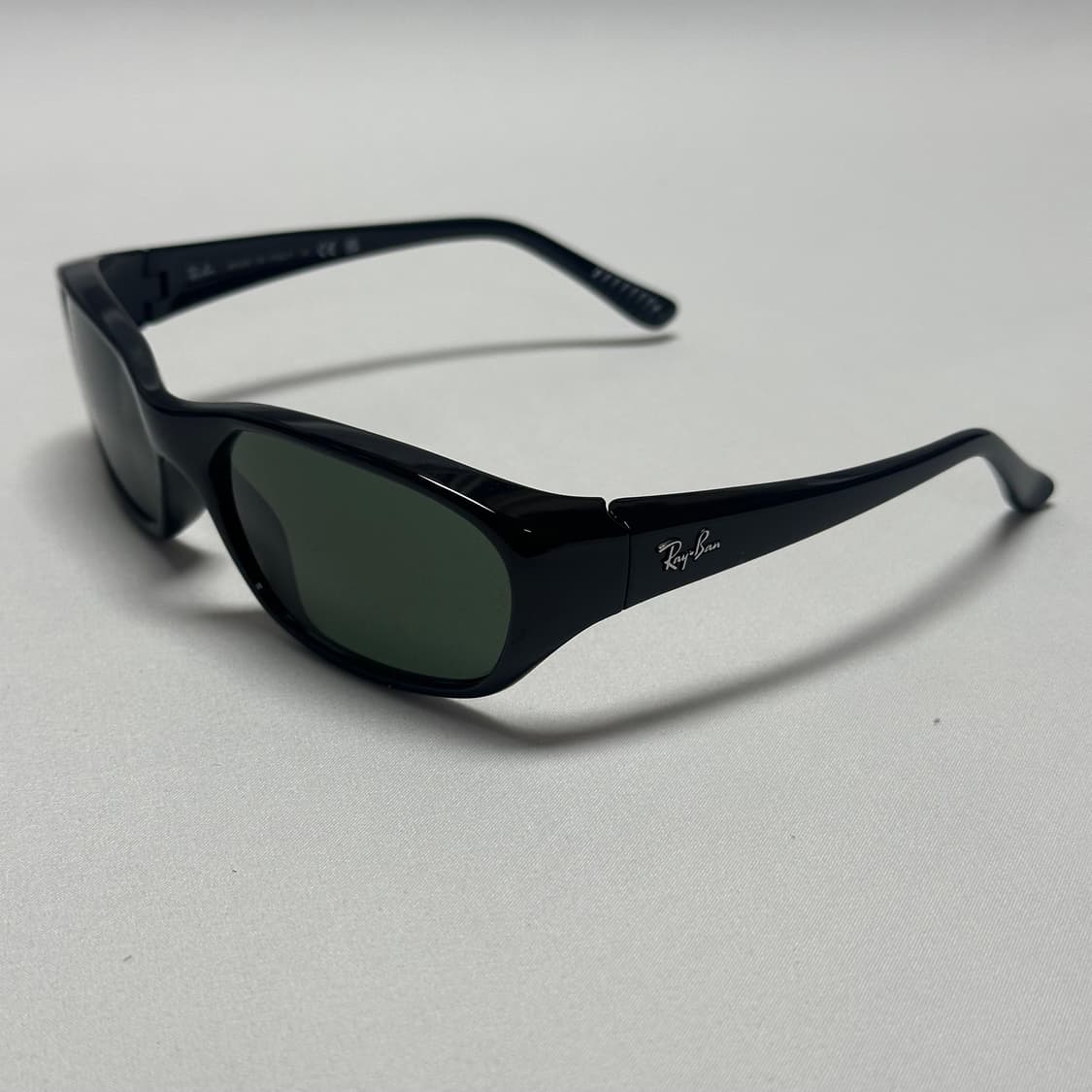 레이밴 대디오 폴리쉬드 블랙 프레임 고글 선글라스 새제품 상품이미지2