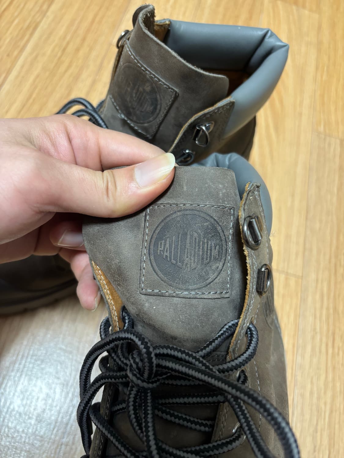 팔라디움 브라운 톤 부츠 상품이미지3