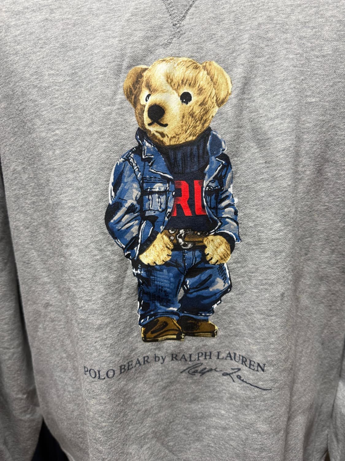 [XL] 폴로 랄프로렌 베어 기모 맨투맨 상품이미지2