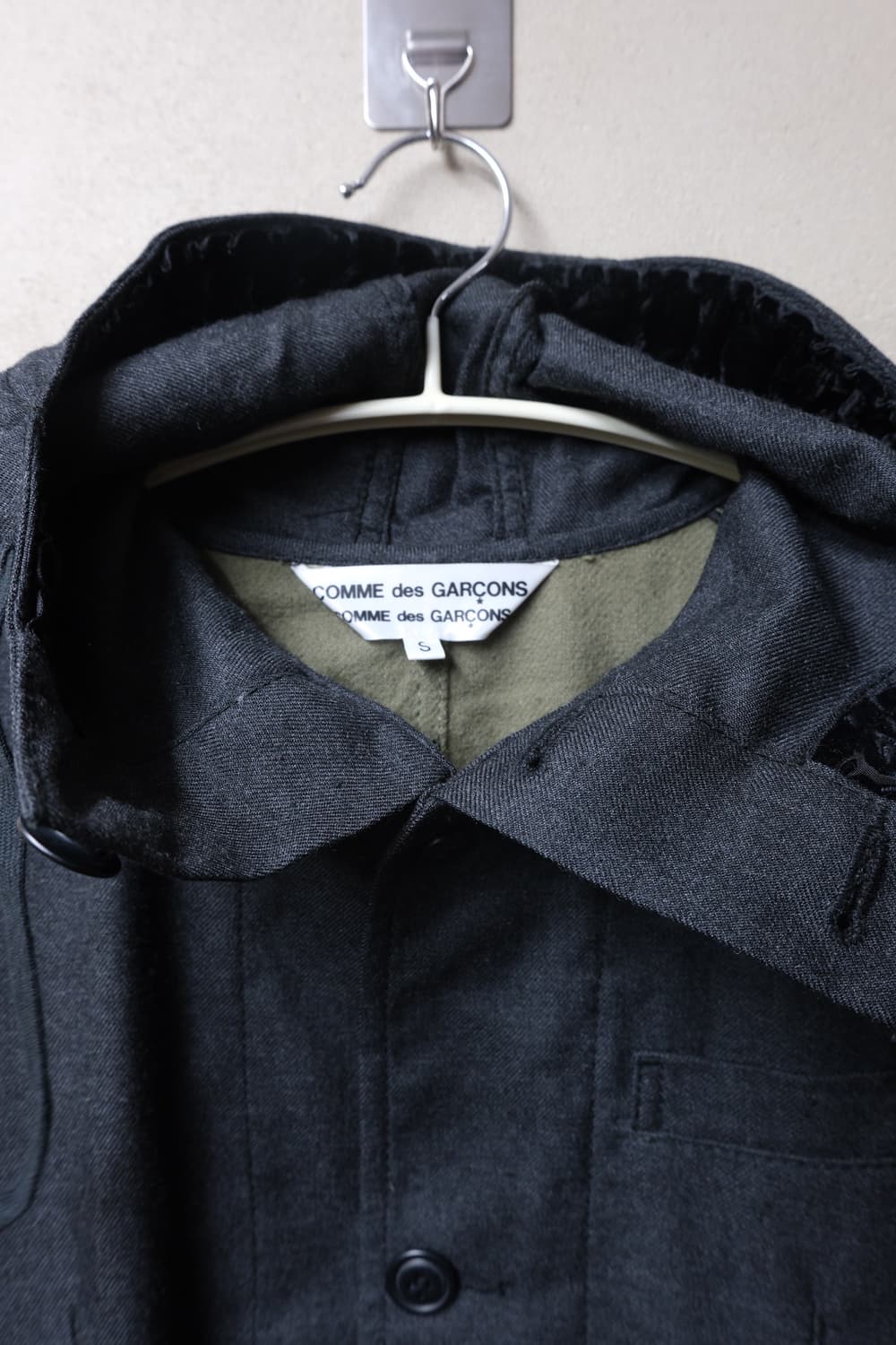 Comme des garcons 후드 자켓 s 상품이미지8