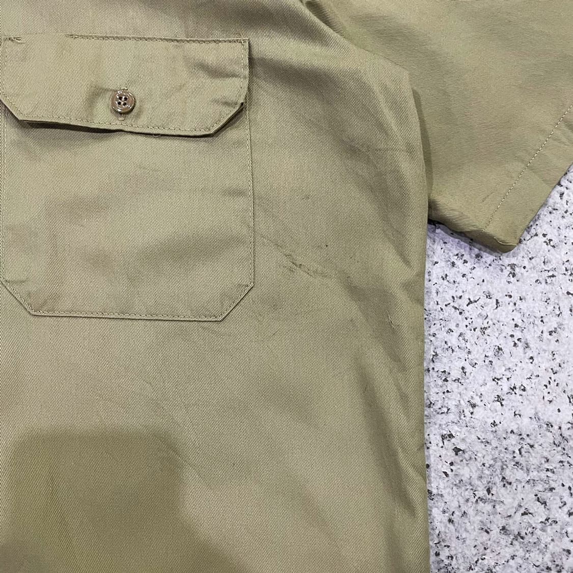 디키즈 워크 셔츠 made in USA (M)   상품이미지2