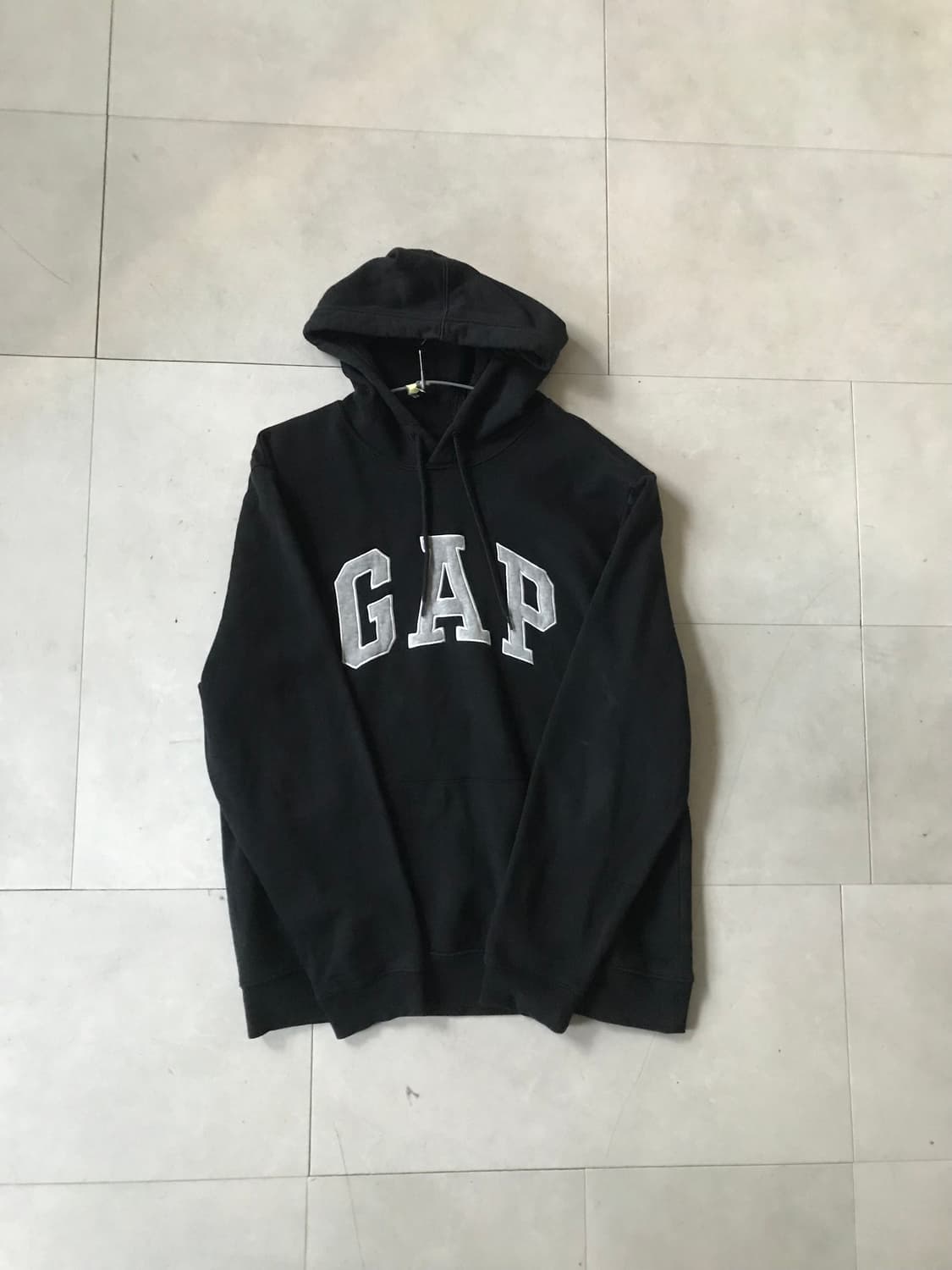 갭 블랙 오버핏 후드티 상품이미지6