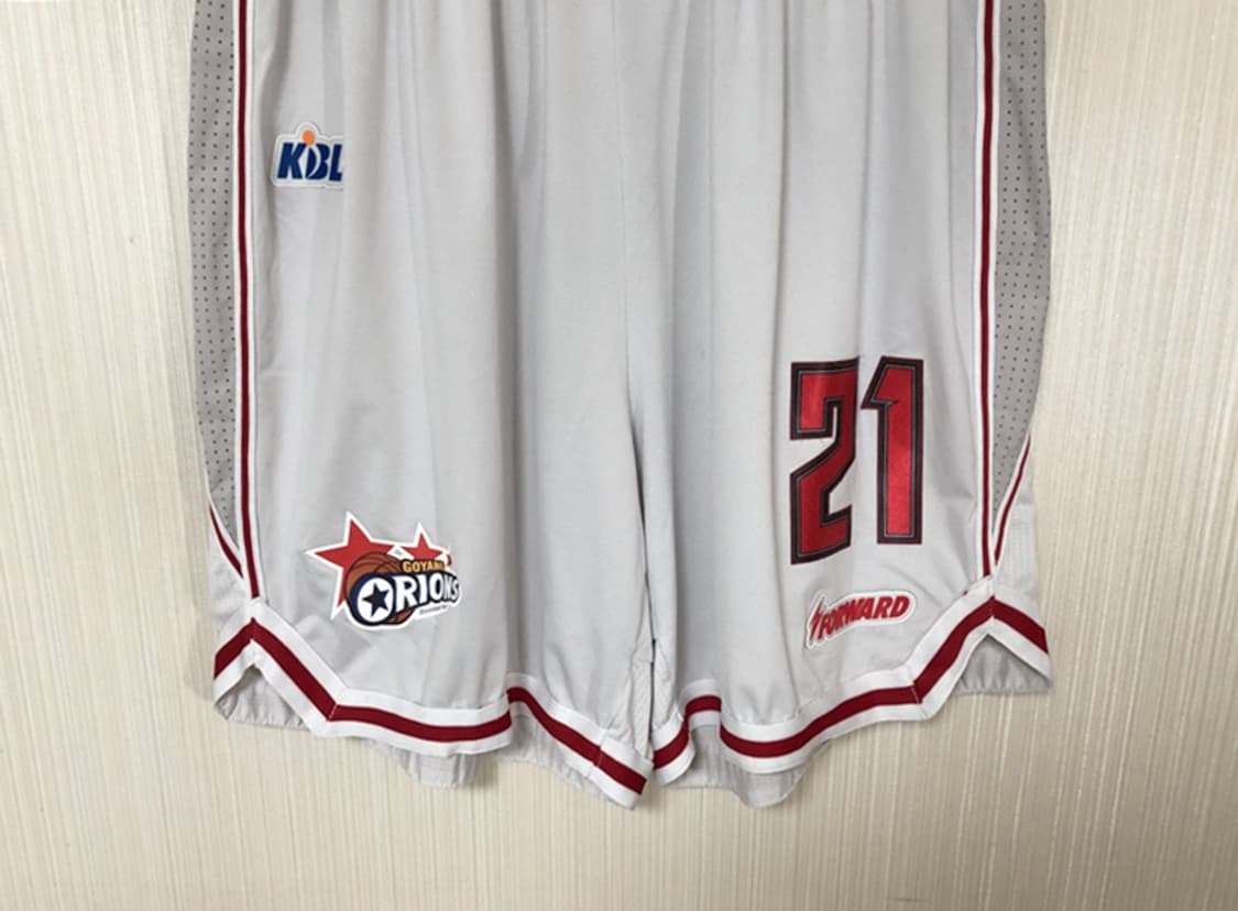 KBL 포워드 고양 오리온 오리온스 농구쇼츠 XL(105) #21 상품이미지3