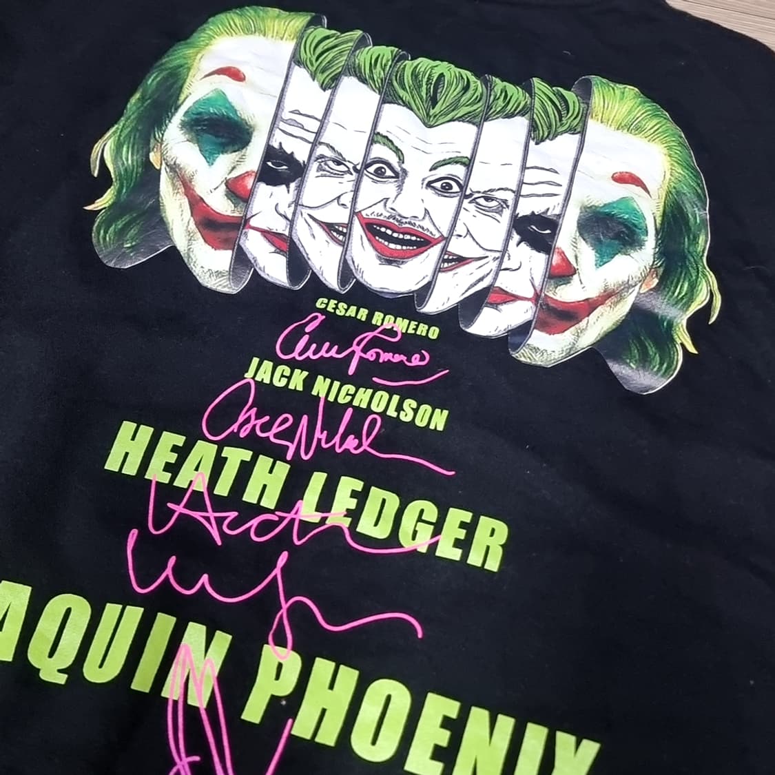 비젼컴페니 JOKER 블랙 맨투맨(105~) 상품이미지5