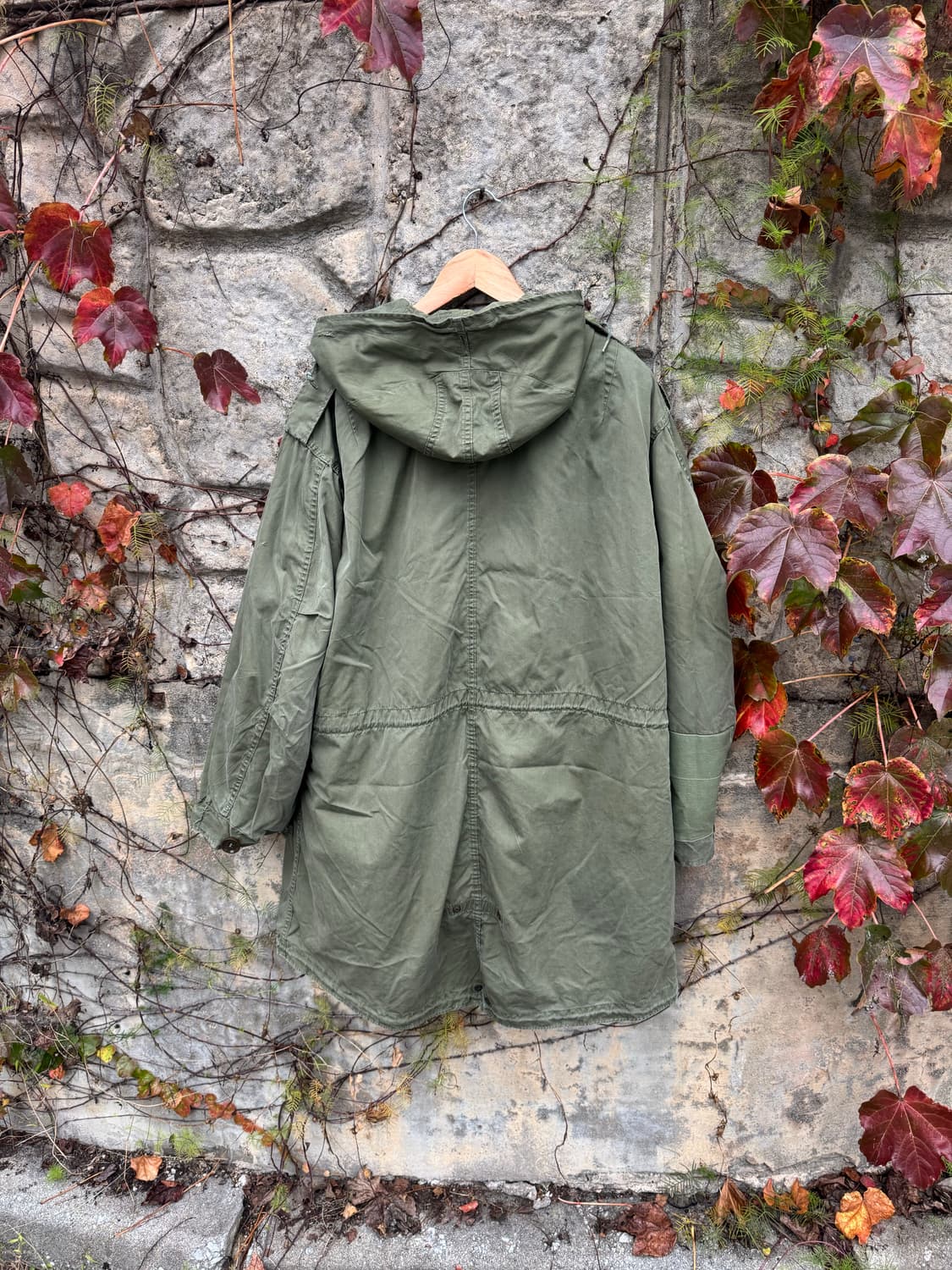 미군 오리지널 m51 피시테일 파카 2세대 포플린 m 배정남 개파카 상품이미지2