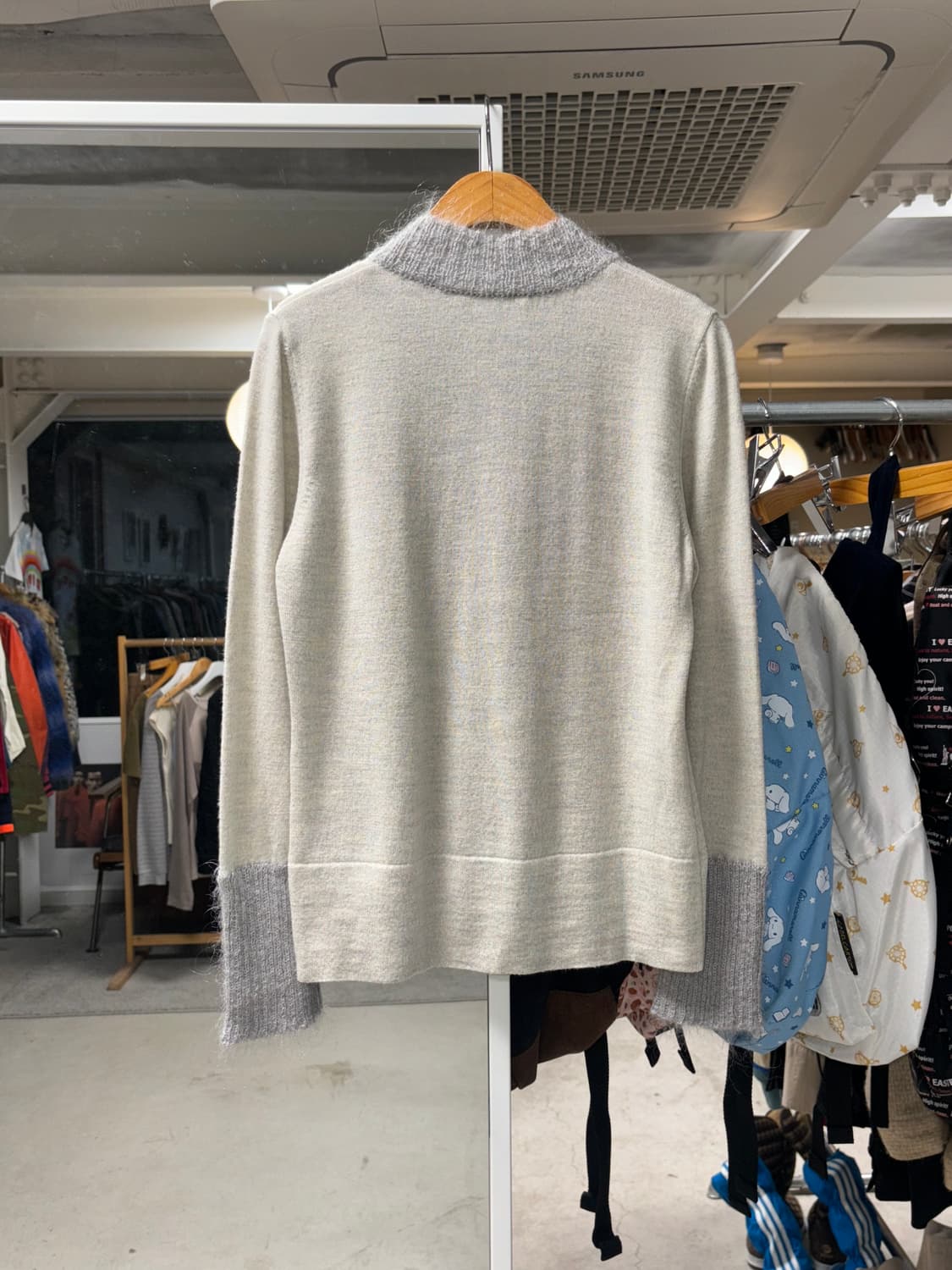 마크 제이콥스 룩 모헤어 가디건,베스트 상품이미지3