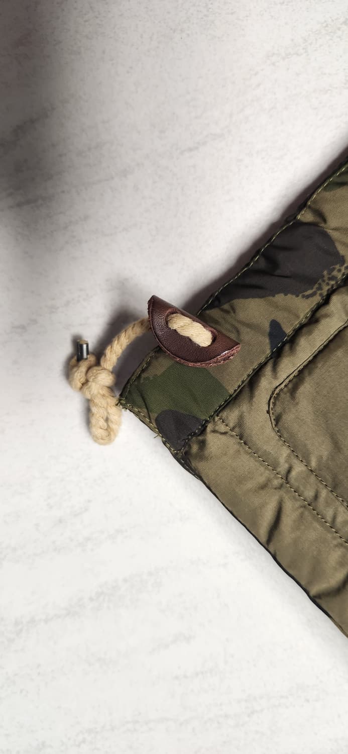 폴로 타이거카모 패딩 베스트 xs 상품이미지5