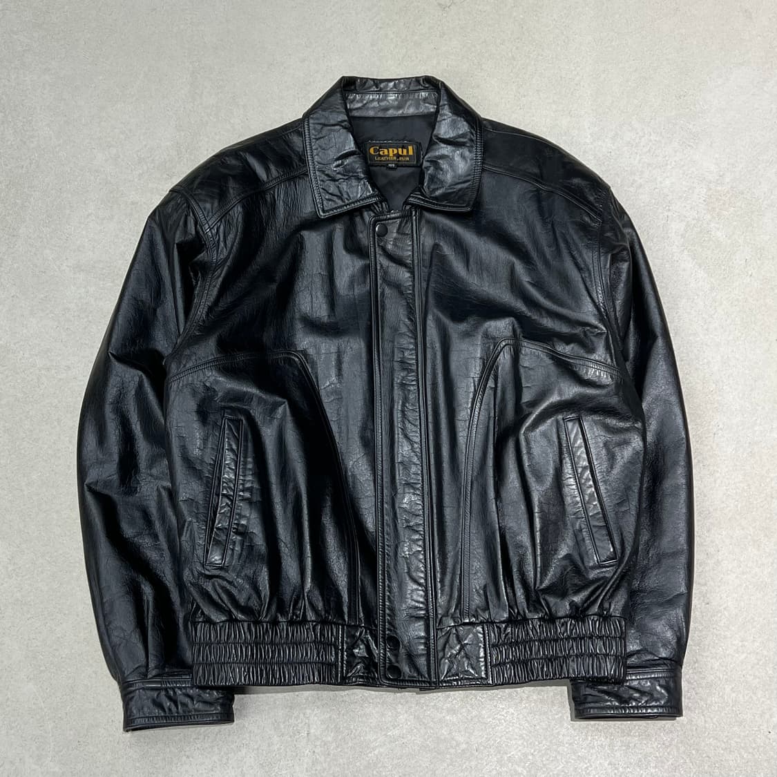 capul 리얼레더 봄버자켓 s09843 상품이미지1