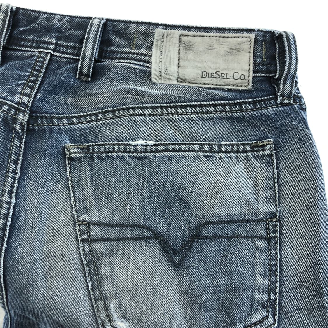 디젤 (국내판) WAYKEE 청바지 31 인치 소가죽패치  상품이미지4