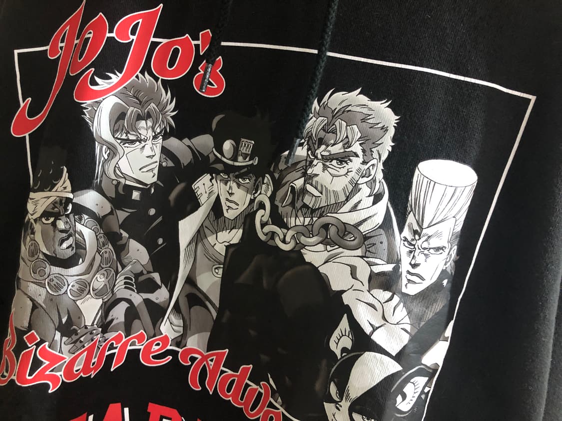 X-girl 죠죠 콜라보레이션 스웻 후디 M 상품이미지6