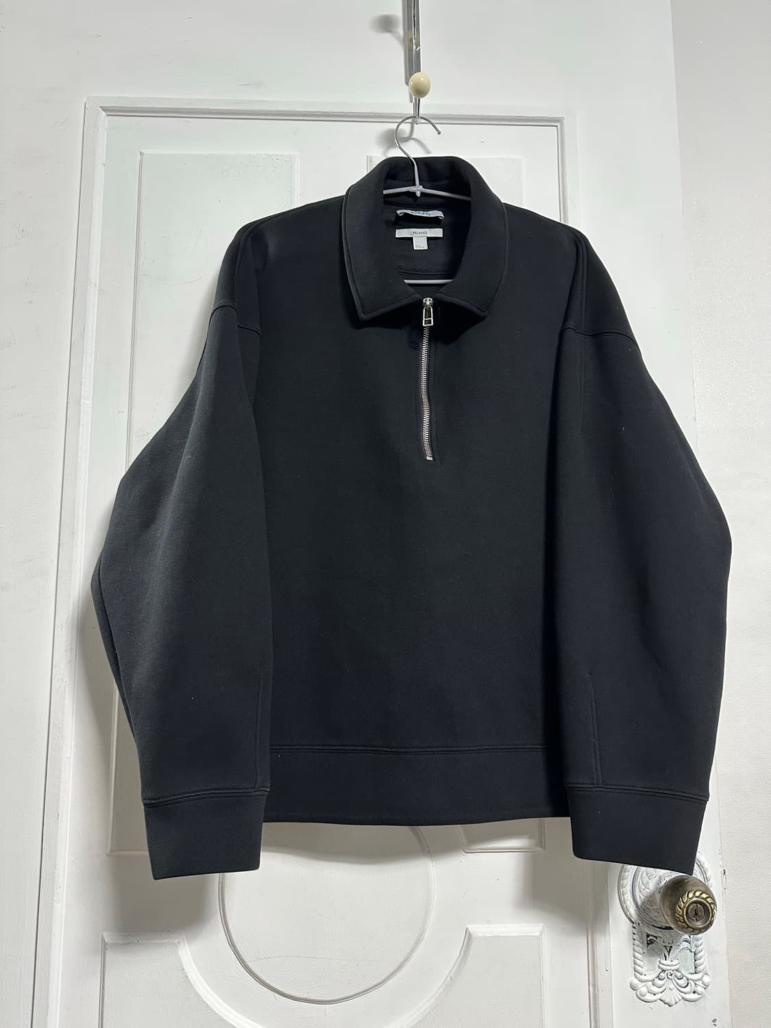 코스 COS 스쿠버 하프집업 폴로 상품이미지1