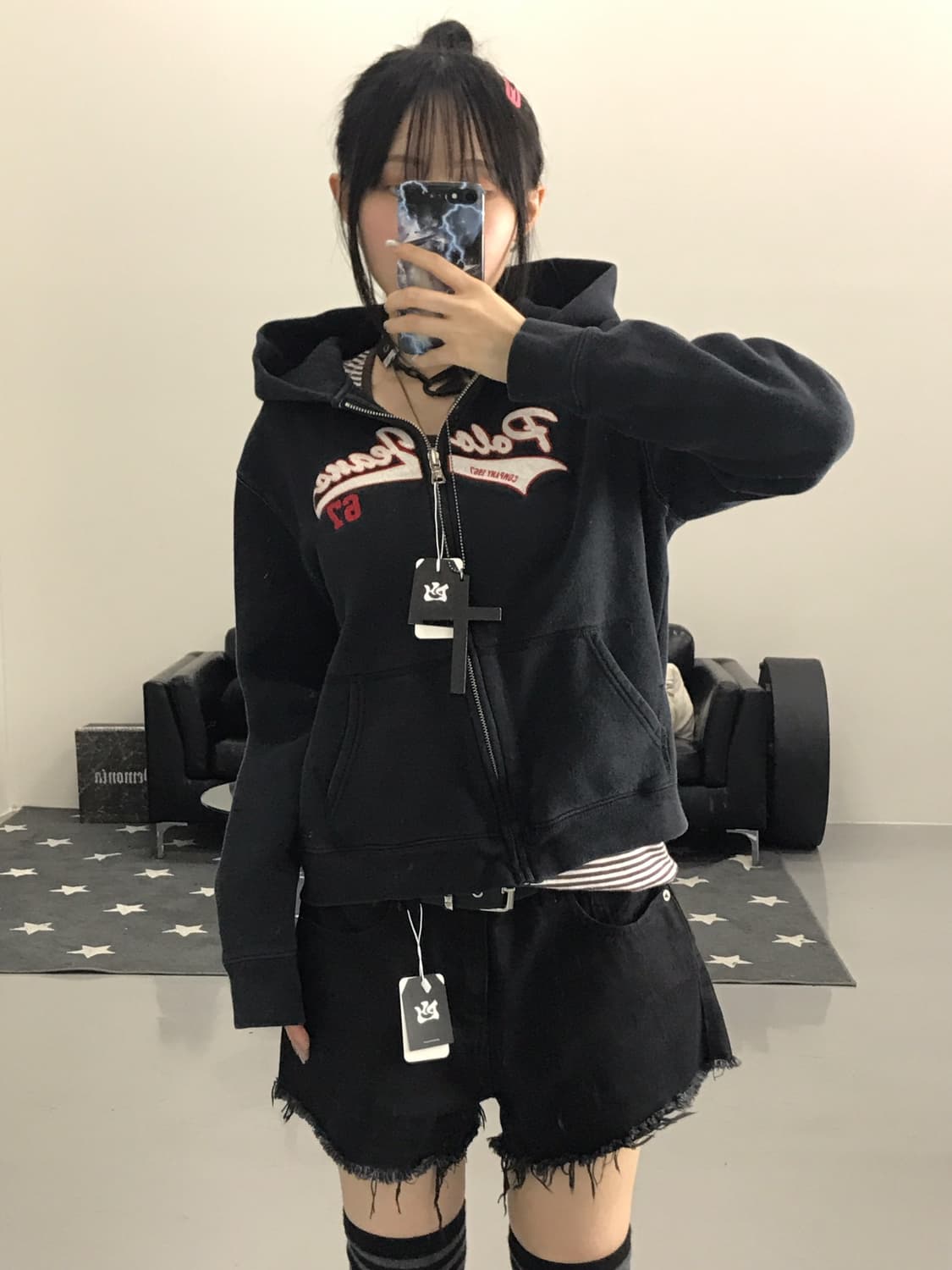 Polo Jeans Graphic Zip Up Hoodies 상품이미지1