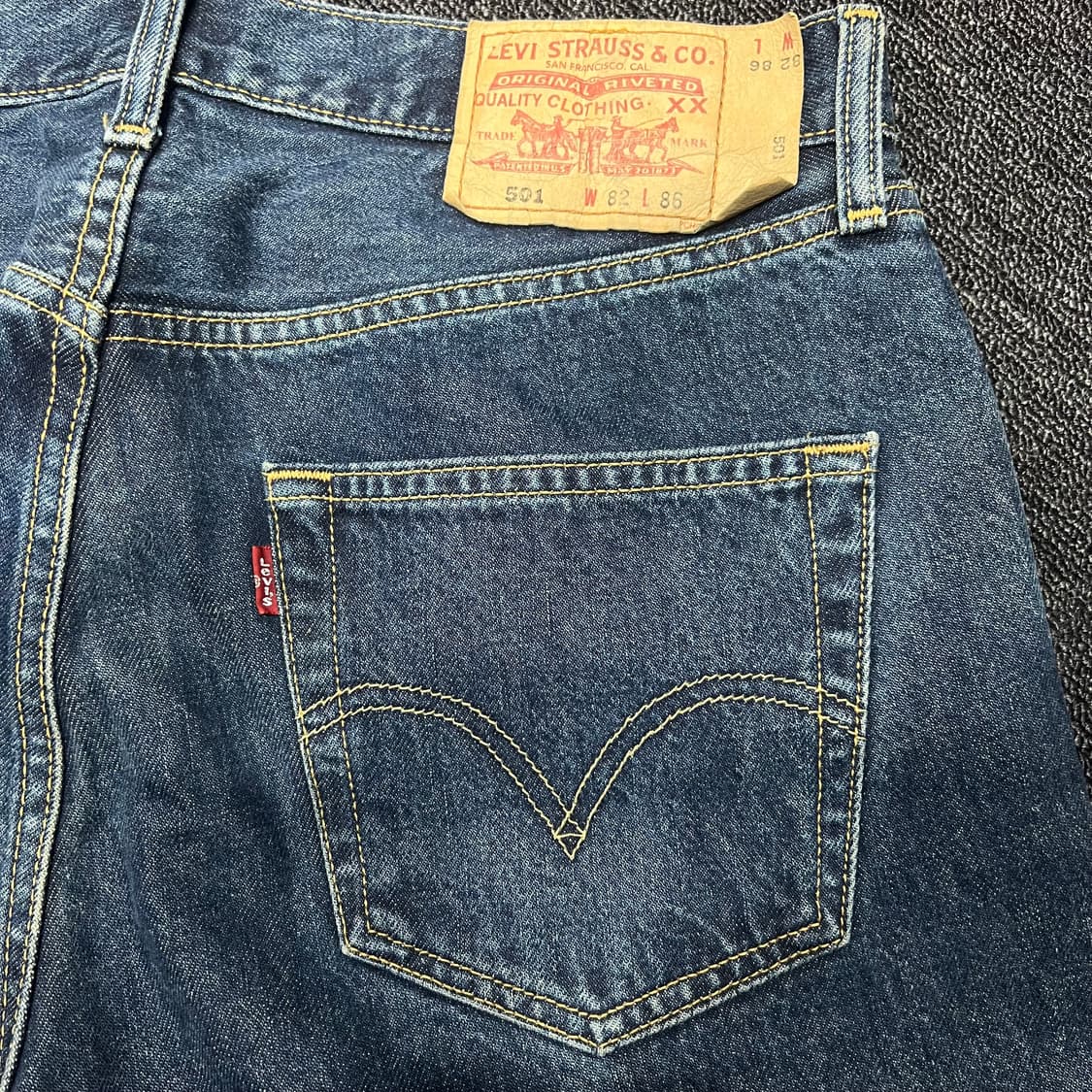 리바이스 501 데님 팬츠  상품이미지5