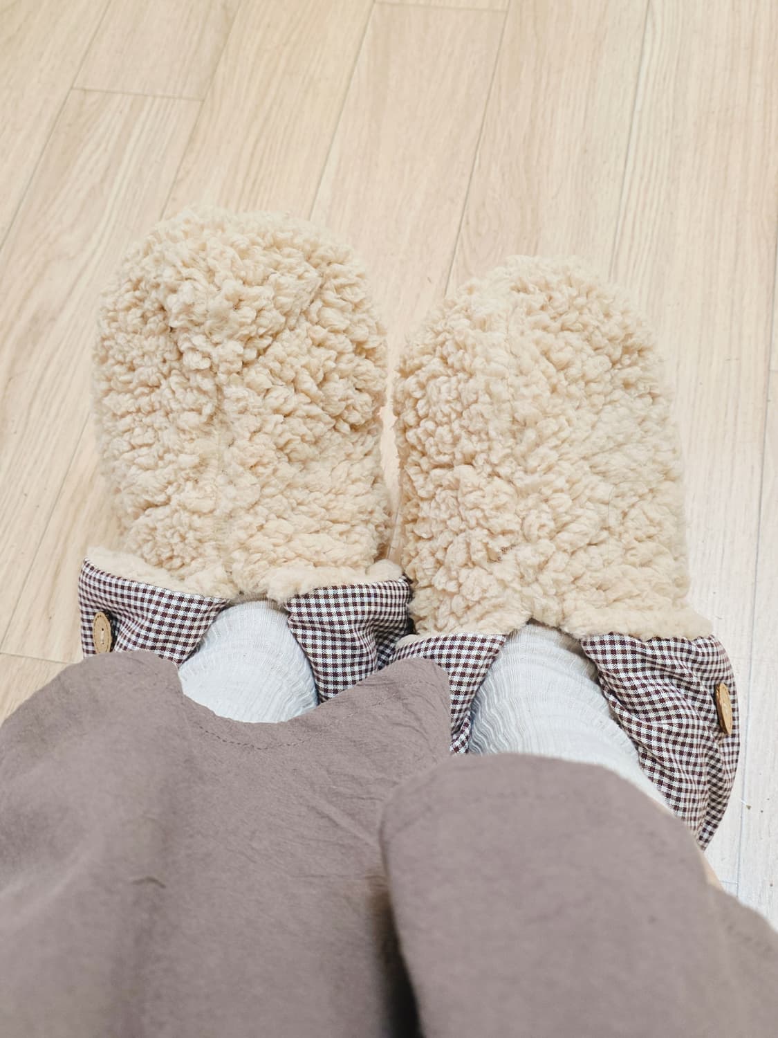 핸드메이드 룸슈즈 룸부츠 슬리퍼 홈웨어 상품이미지3