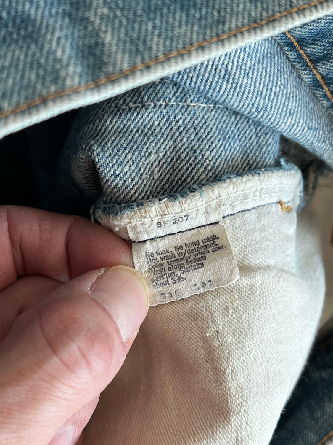 1970년대 오리지널 리바이스 빈티지 오렌지탭 646 상품이미지9