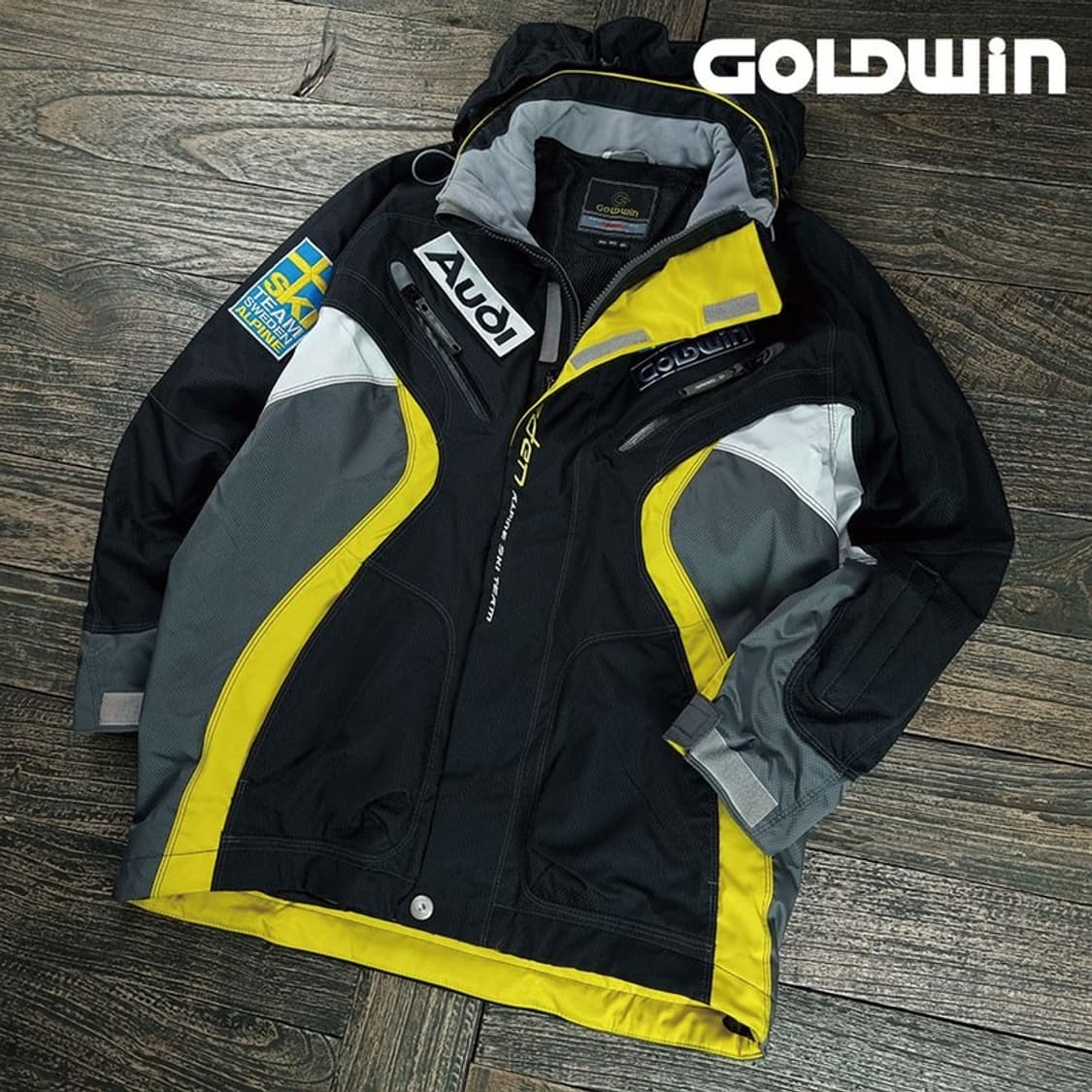 골드윈 빈티지 오버핏 스키 점퍼 바람막이 자켓 M20033 상품이미지1