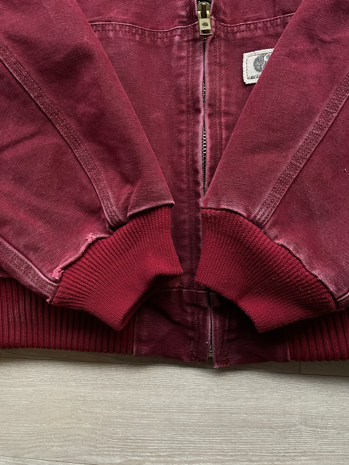 칼하트 j130 CRI 크림슨 액티브 자켓 샌드스톤 상품이미지6