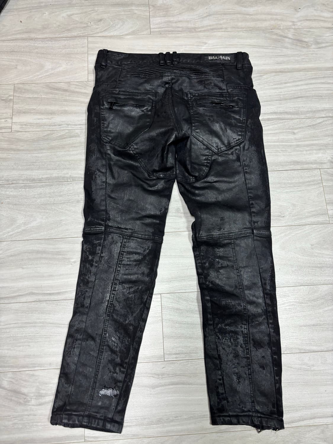 BALMAIN 블랙 데님 팬츠 상품이미지5