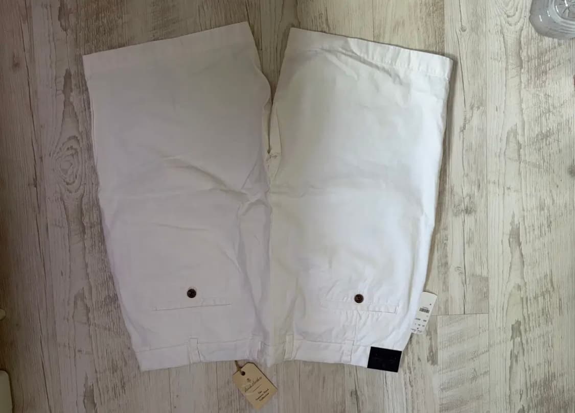 [38]브룩스브라더스 버뮤다 쇼츠 반바지 화이트 새상품 상품이미지2