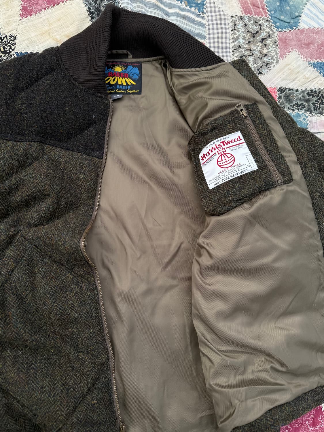 Eddie Bauer x Harris Tweed Skyliner Down 상품이미지6