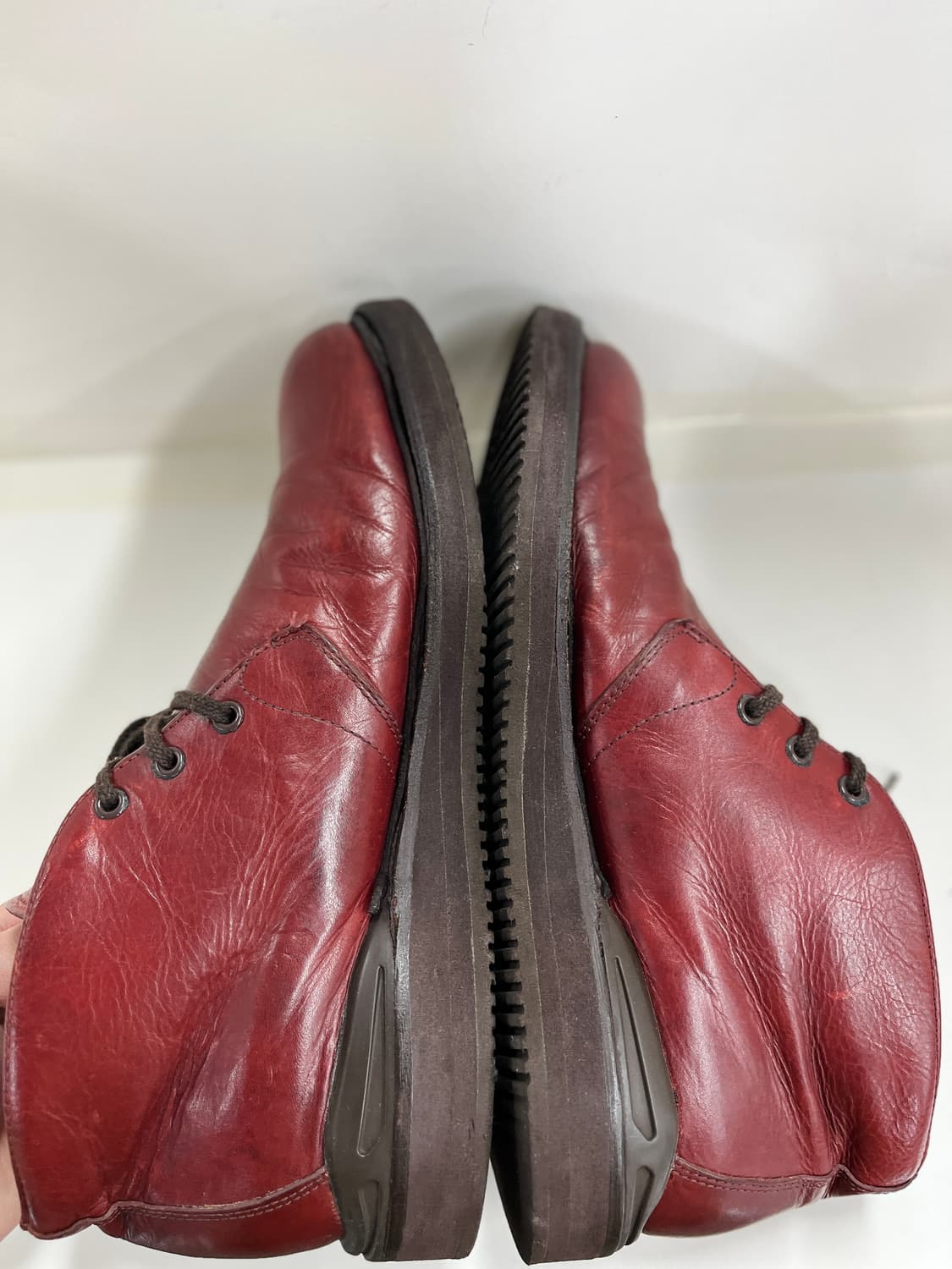 비즈빔 버건디 레더 뉴웰부츠  9.5 상품이미지8