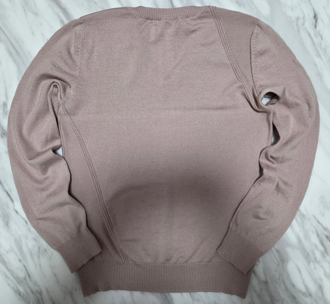 우영미 솔리드옴므 브이넥 니트 상품이미지2