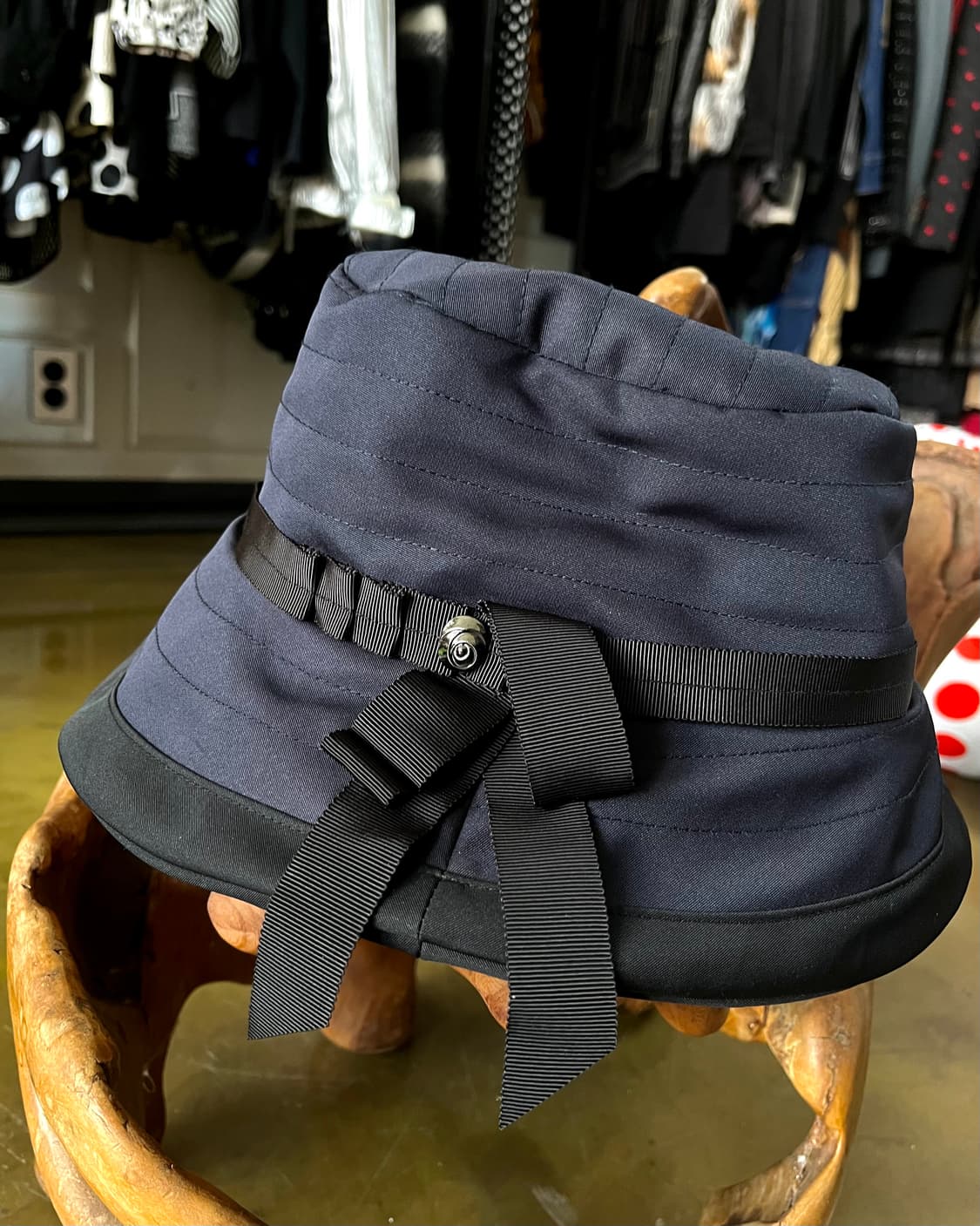 LANVINCollection Ribbon Trim Bucket Hat 상품이미지5