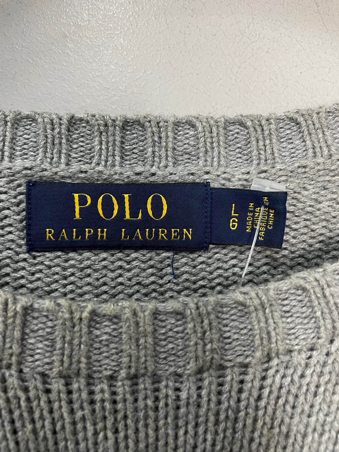 폴로 랄프로렌 베어 그레이 니트 H2280 상품이미지3