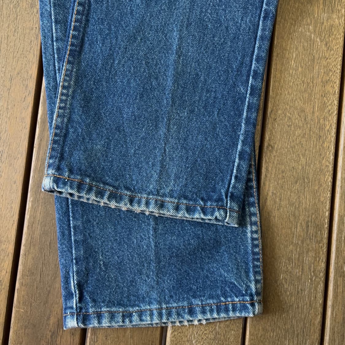 80~90s USA 리바이스 509 오렌지탭 레귤러 핏 데님 상품이미지5