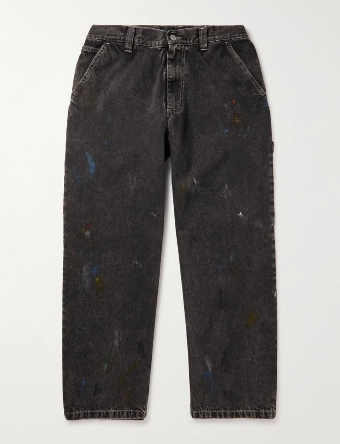 메종마르지엘라 페인팅 데님 팬츠 상품이미지1