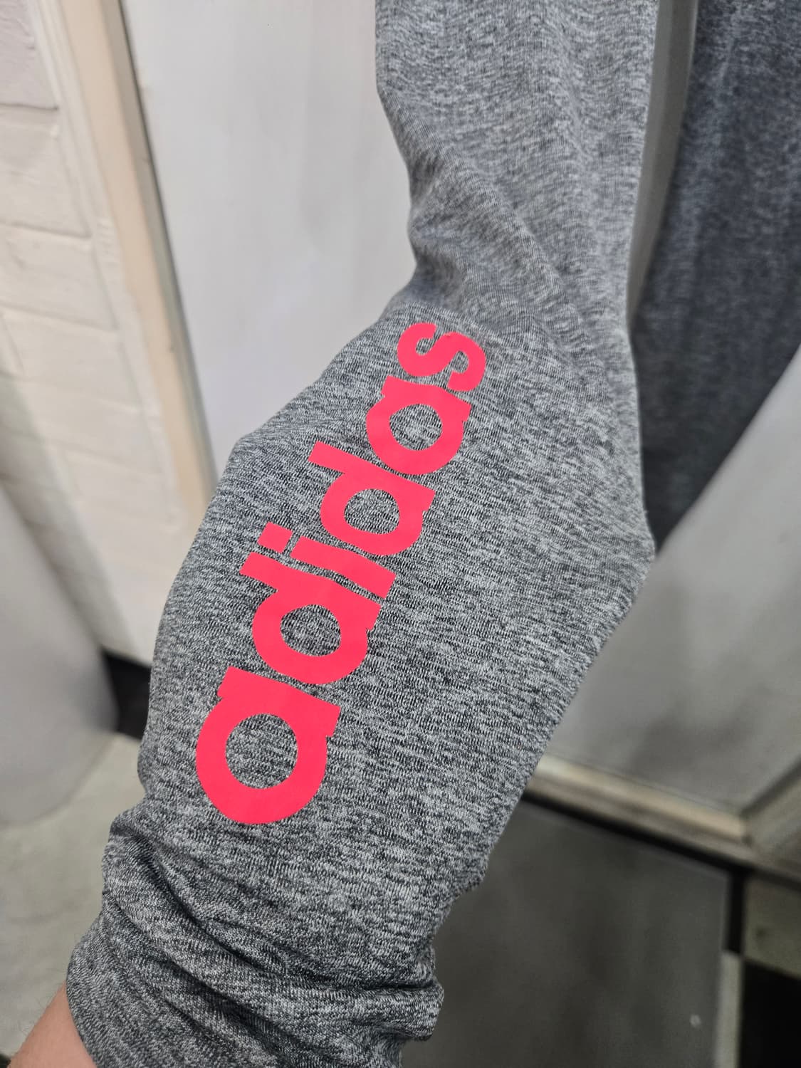 S,90 )) adidas 아디다스 레깅스 바지! 핑크색 포인트~ 상품이미지3