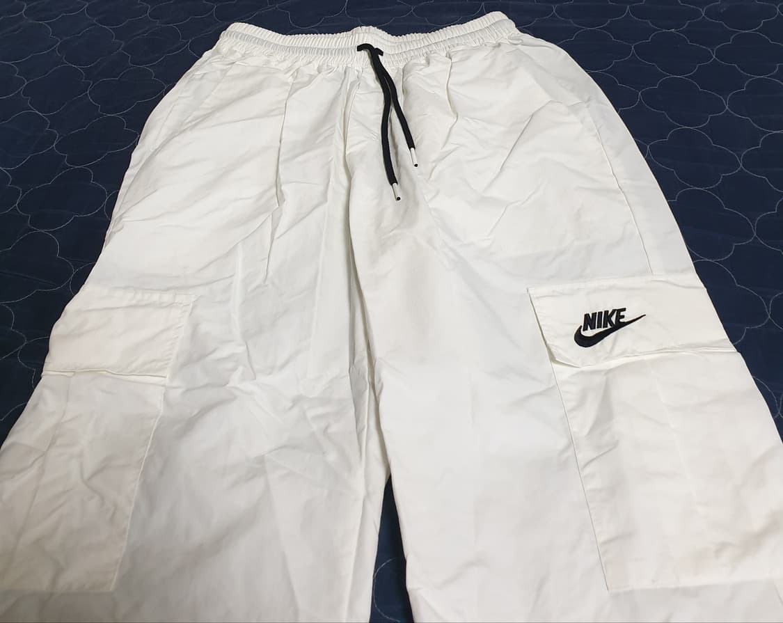 나이키 나일론 카고 조거팬츠 화이트 (M) 상품이미지2