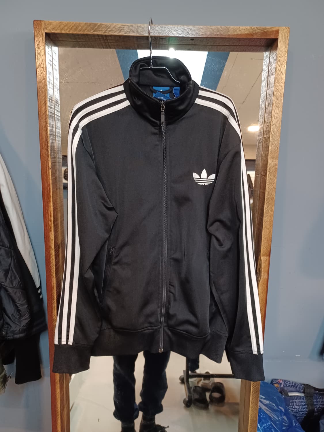 아디다스 파이어버드 트랙탑 져지 검흰 100 상품이미지1