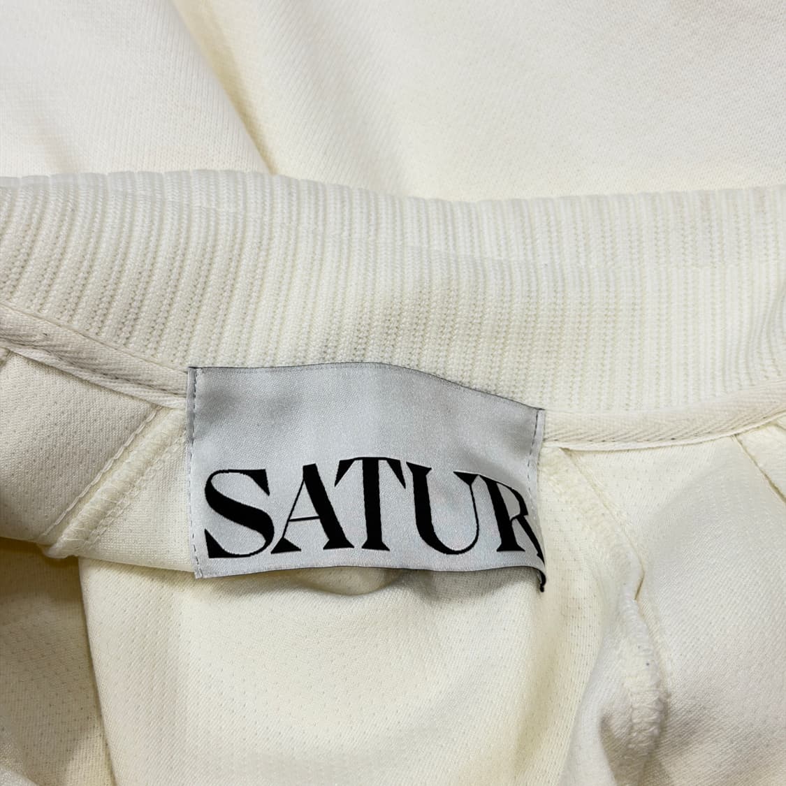 세터 로턴 하프집업 스웨트셔츠 맨투맨 크림 XL 상품이미지4