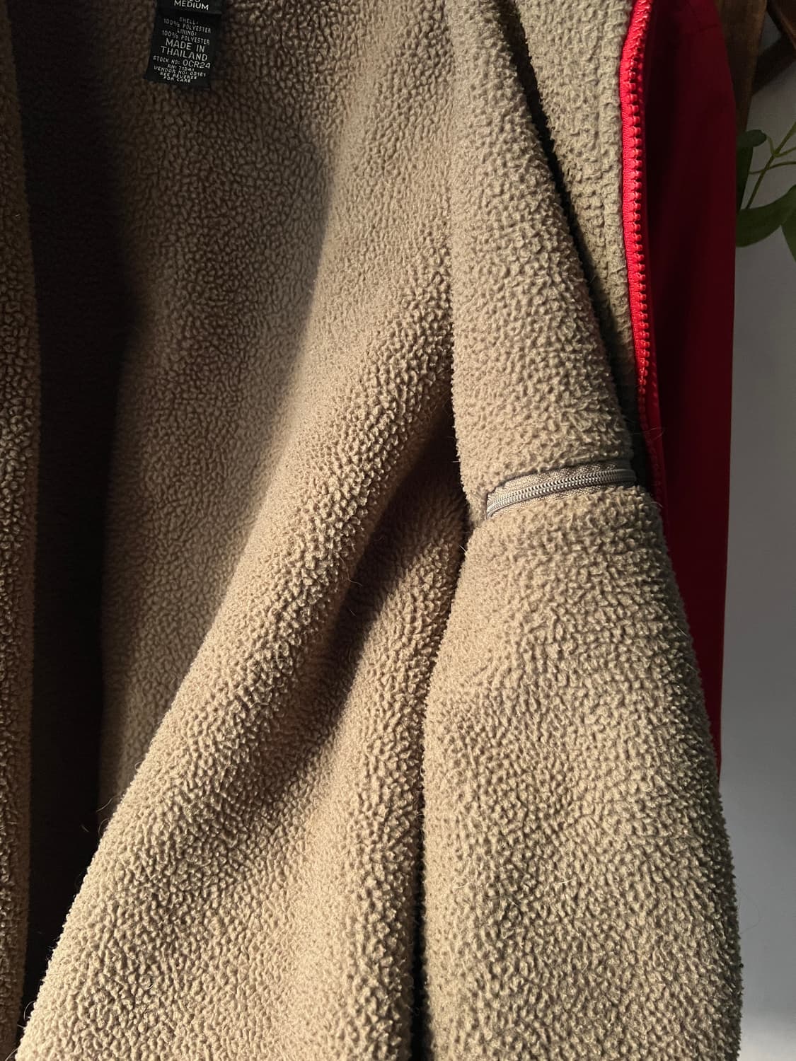 [M]엘엘빈 아웃도어 USA 플리스 라이닝 립스탑 웜업 자켓 상품이미지8