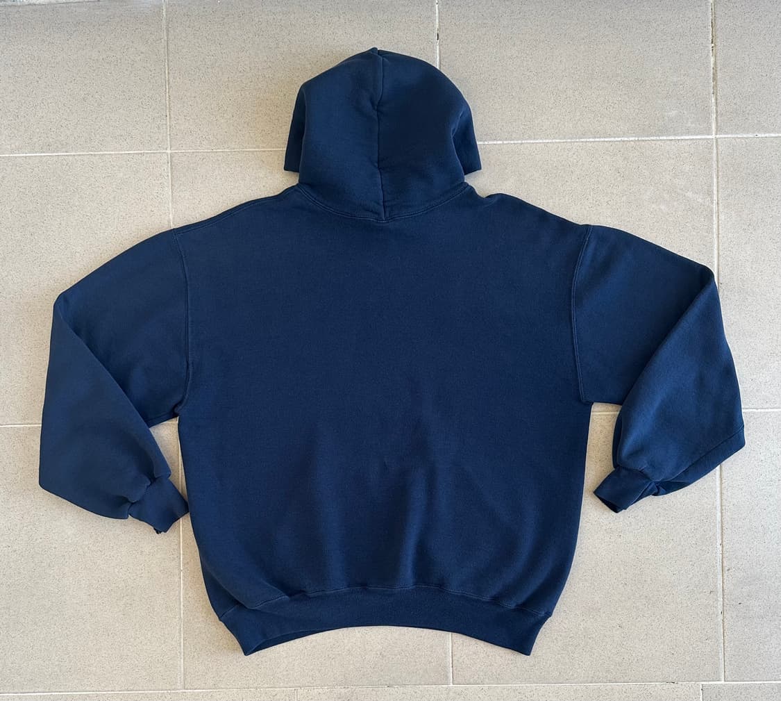 90s 빈티지 러셀 후드 네이비 XL USA 상품이미지2