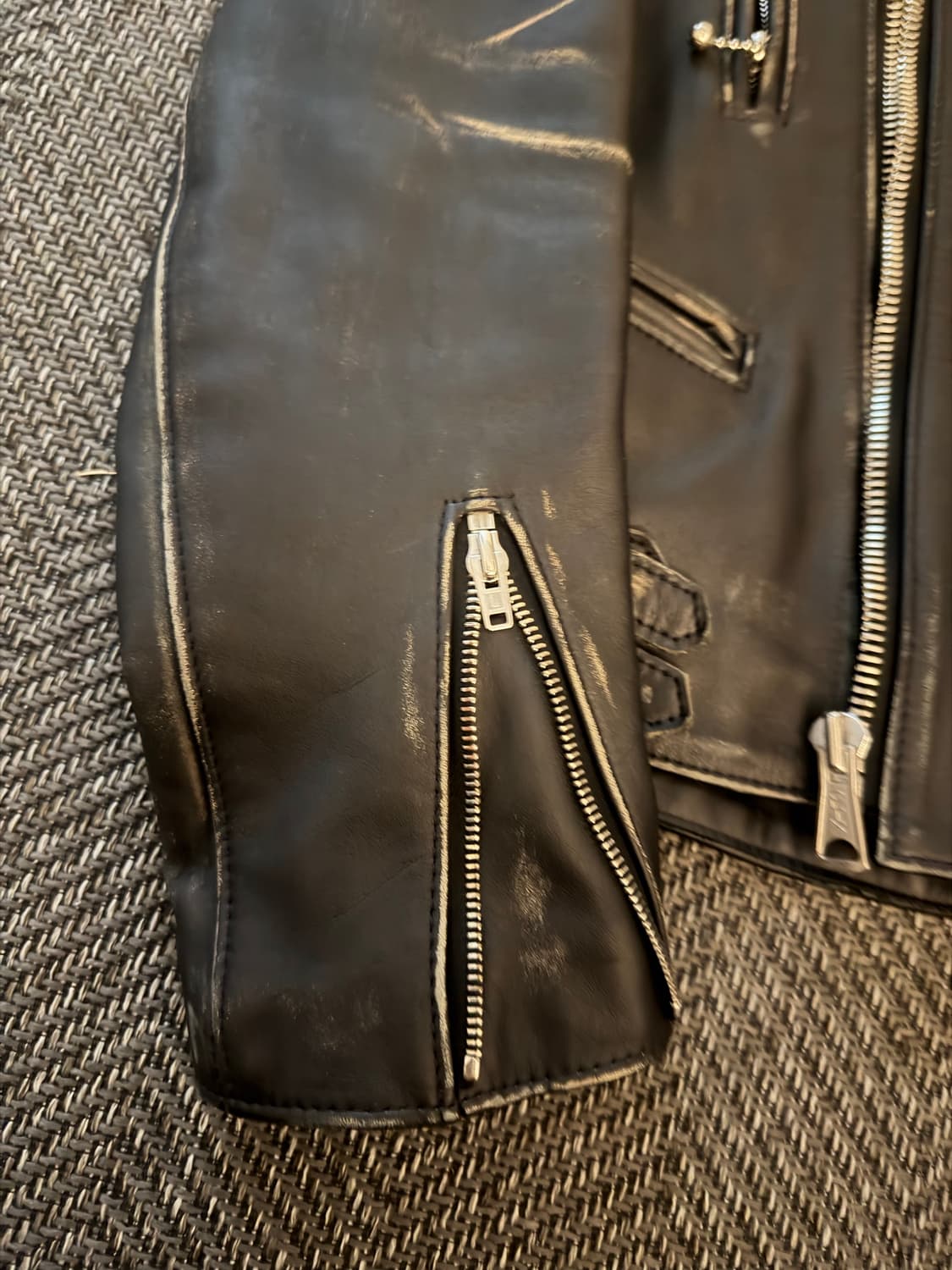 꼼데가르송 루이스레더 자켓 상품이미지5