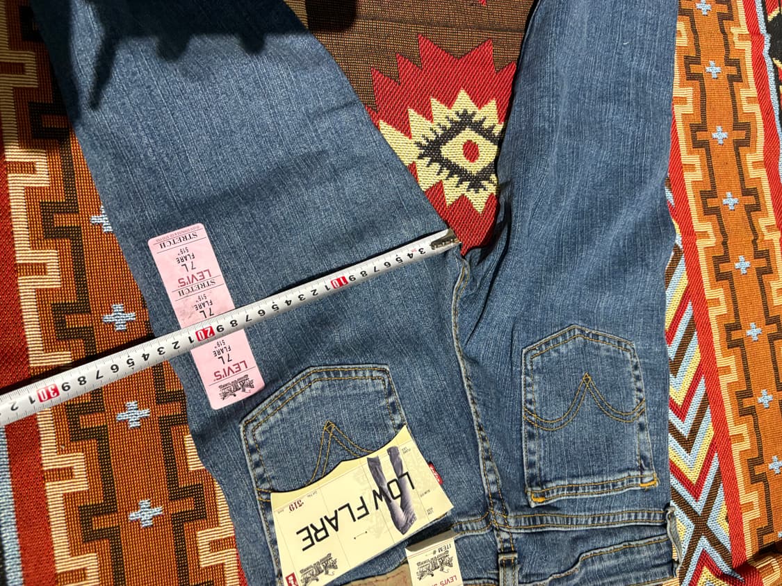 리바이스 519 로우 플레어핏 데님팬츠 상품이미지5