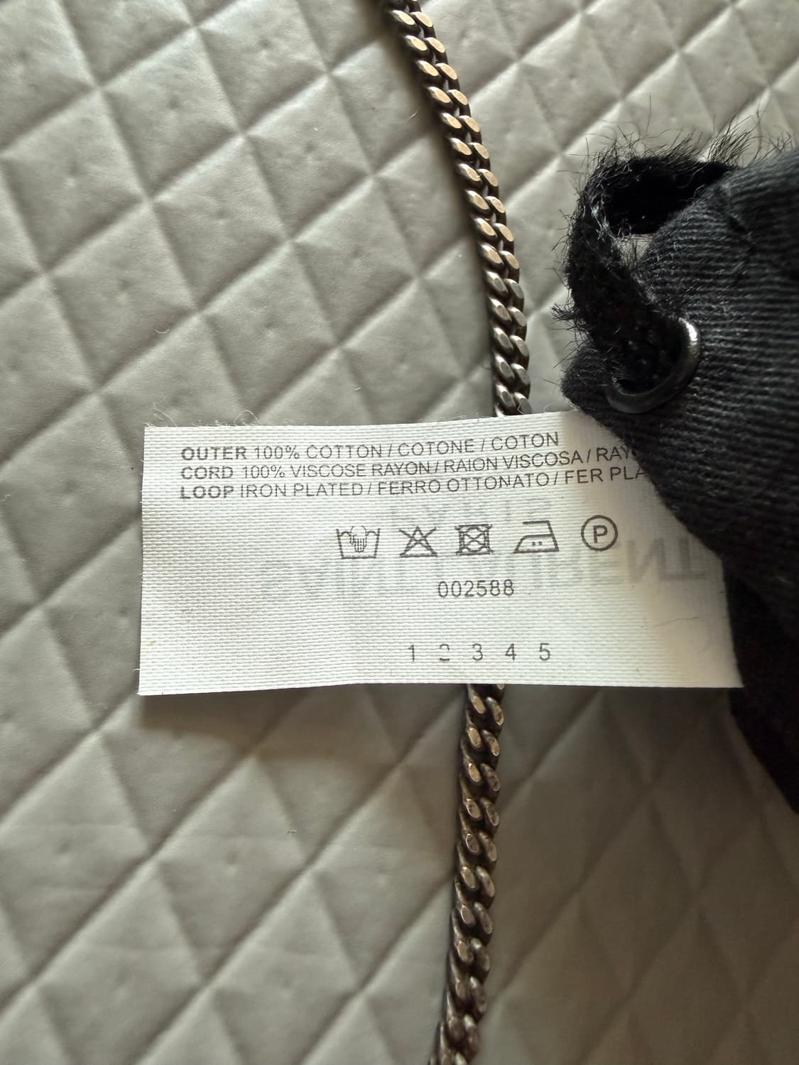 (F) 생로랑 925실버 슬림 체인 크롭 네크리스  상품이미지4