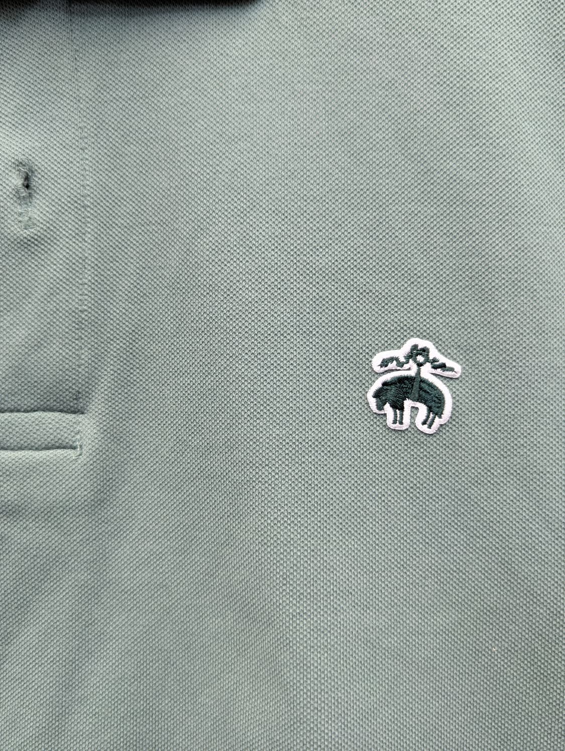 Brooks Brothers 그린 반팔 폴로티 상품이미지3