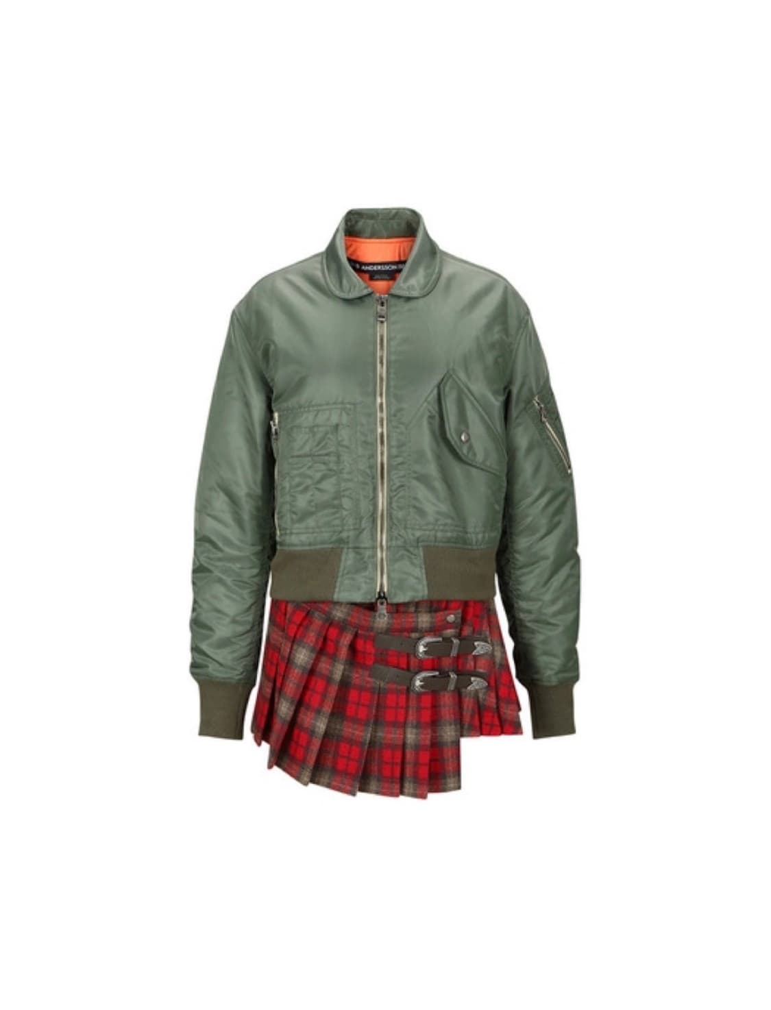 엔더슨벨 CARLEE BOMBER KILT DRESS 상품이미지1
