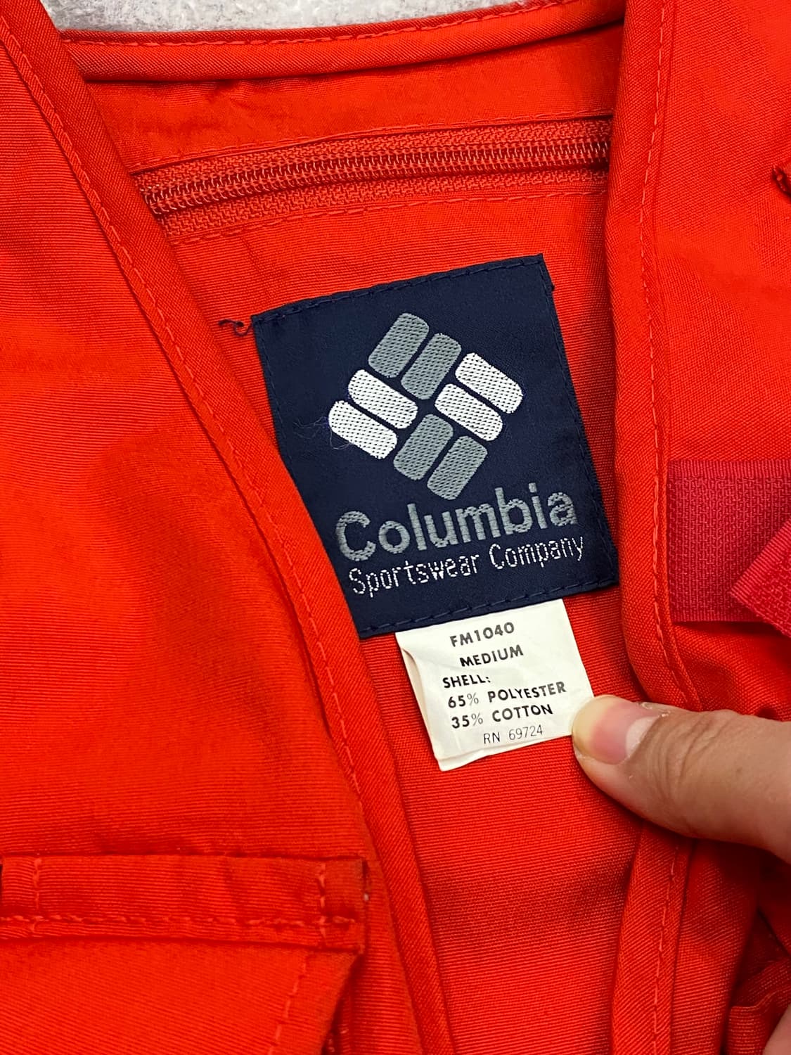 90s 콜럼비아 피싱 베스트 조끼 상품이미지4