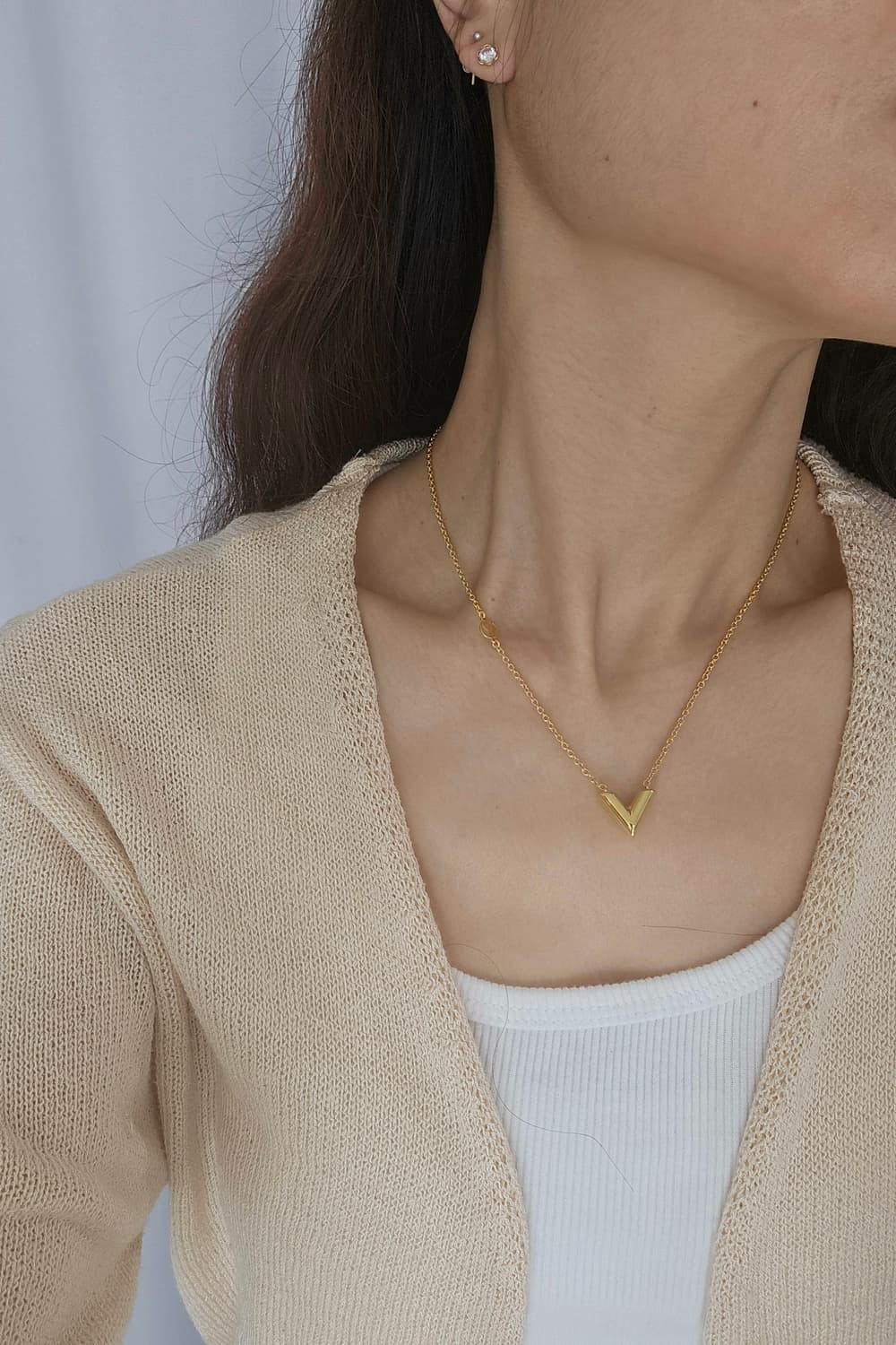 루이비통 에센셜 V 골드 신형 목걸이 [정품/풀세트] 상품이미지5