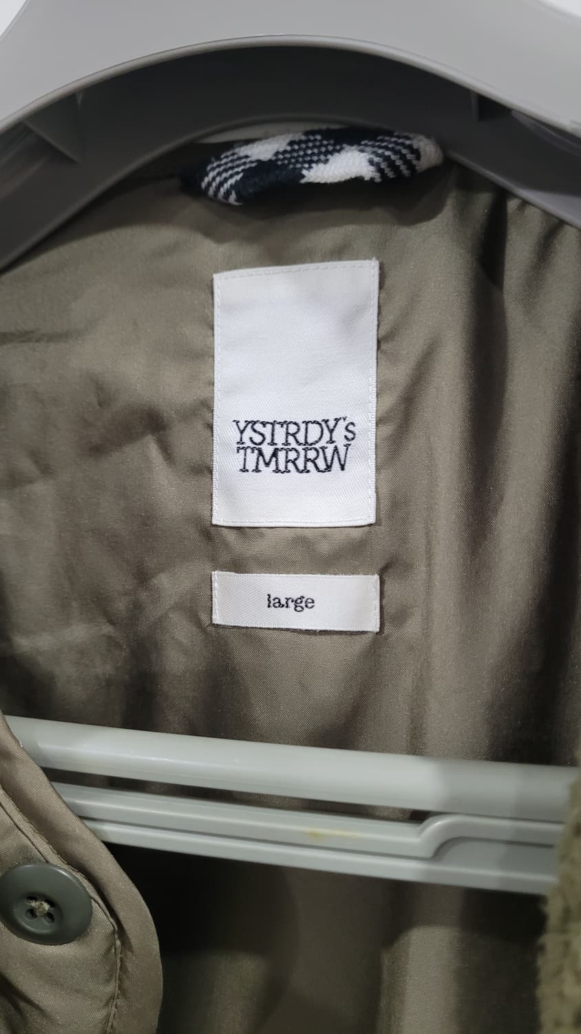 Ystrdys tmrrw 플리스 라이닝 자켓 상품이미지2