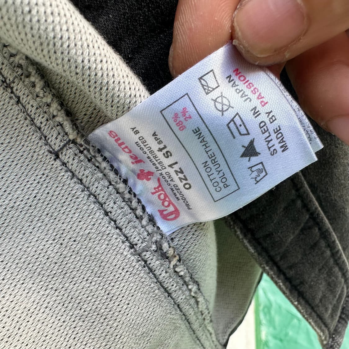 cook jeans 코튼스웻 워시드 웨스턴 셔츠 상품이미지6