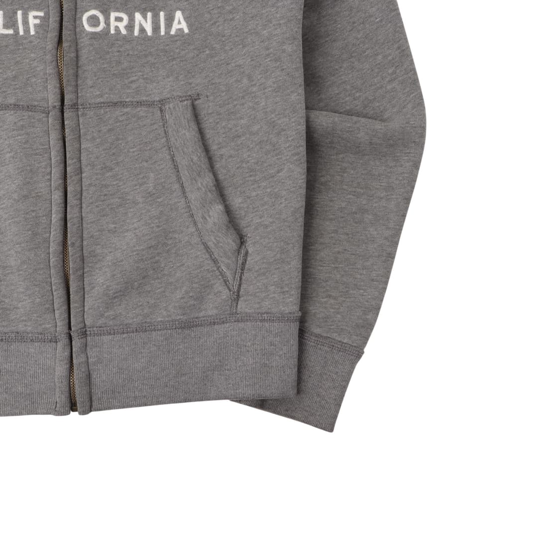 홀리스터 엠브로이드 그레이 후드집업 상품이미지4