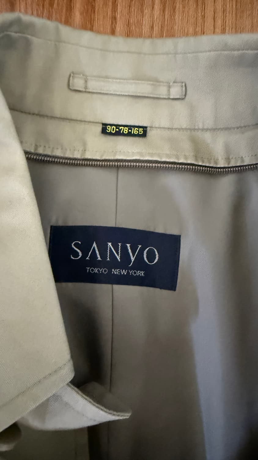 SANYO 샌드색 트렌치 코트 L 상품이미지2