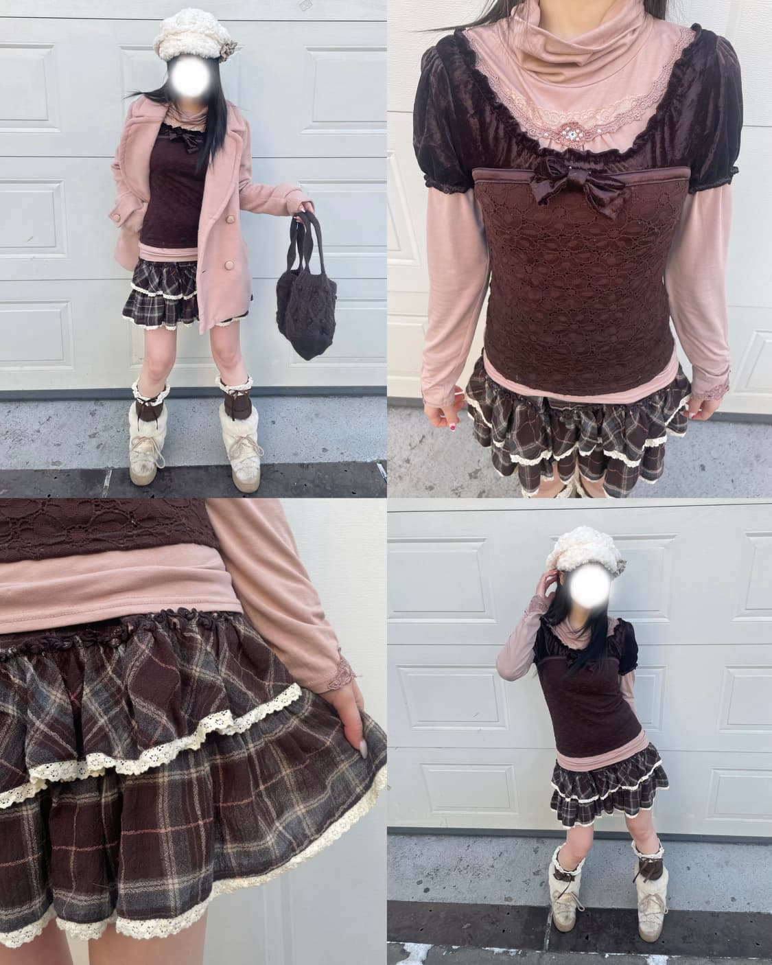 나나에서튀어나온하치의러블리딸기초코룩.ˢᴱᵀ🏠 상품이미지2